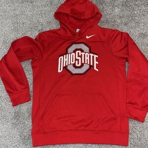 Nike Ohio State Buckeyes Hooded ThermaFit Sweatshirt-Shipping Last 12/24 Sz S